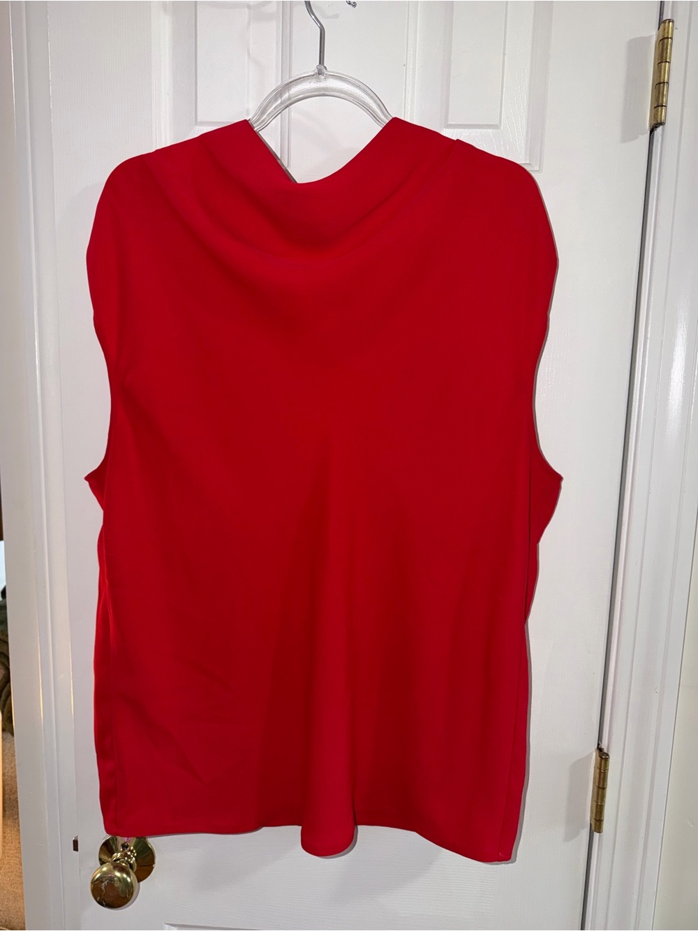 Babaton Vibrant Red Sleeveless Tank Top